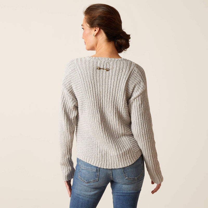 Ariat Ladies Daneway Sweater | Grey