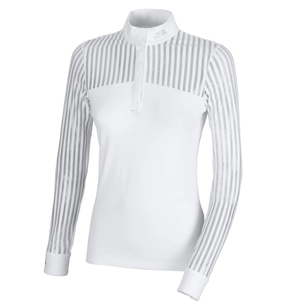 Pikeur Ladies Blouse Competition Shirt - White