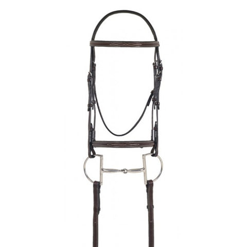 Ovation Fancy Raised Comfort Crown Padded Bridle