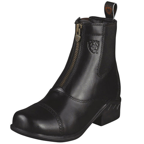 Ariat Heritage Women's Round Toe Zip Paddock Boots | Black