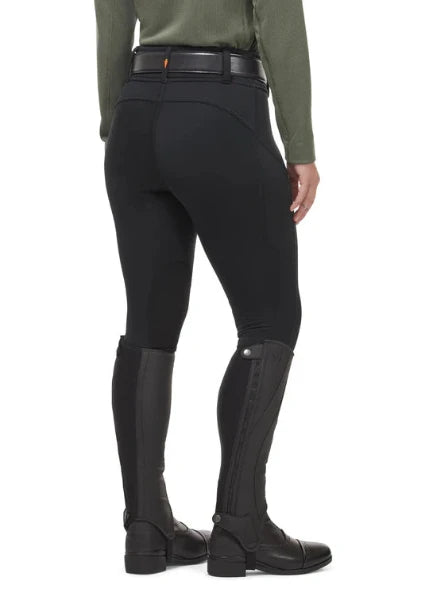 Kerrits Ladies Sit Tight Wind Pro® Knee Patch Tight | Black