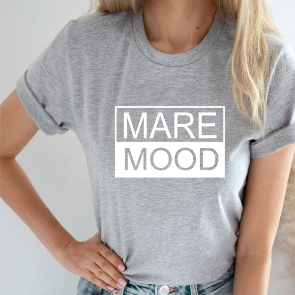 Mare Mood Horse Short Sleeve  T-Shirt