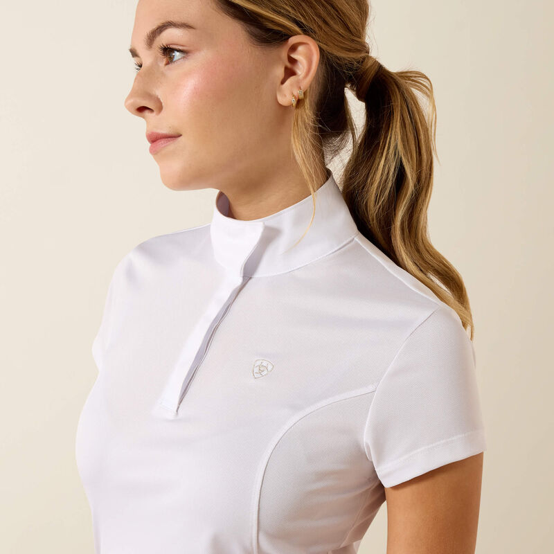 Ariat Youth Aptos Show Shirt - White