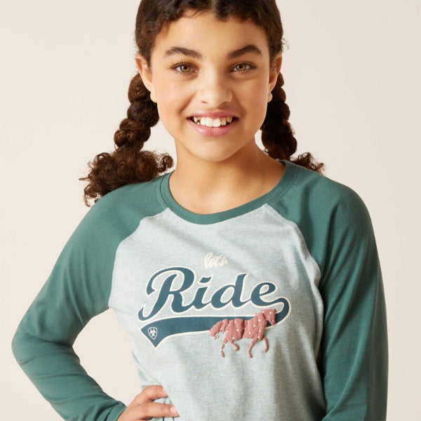 Ariat Youth Let's Ride Long Sleeve T-Shirt