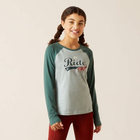 Ariat Youth Let's Ride Long Sleeve T-Shirt