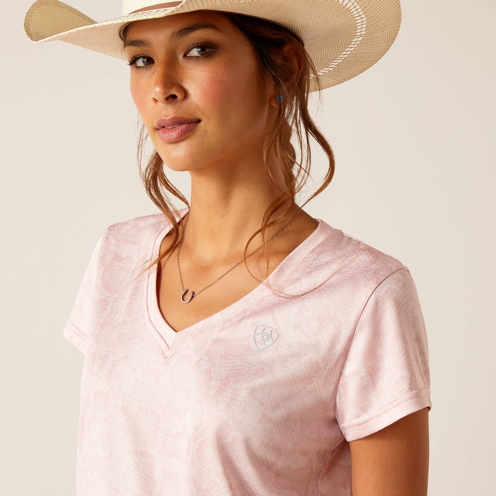 Ariat Laguna Short Sleeve T-Shirt | Pink Boa