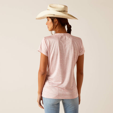 Ariat Laguna Short Sleeve T-Shirt | Pink Boa