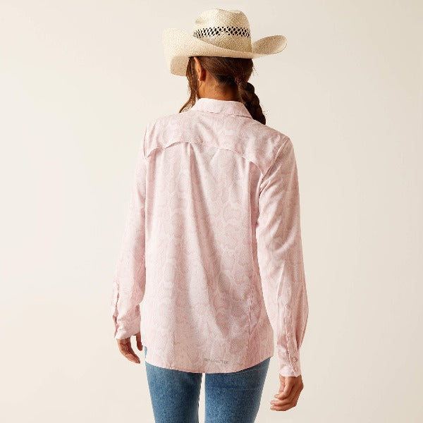 Ariat Ladies VentTEK Stretch Shirt | Pink Boa