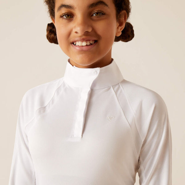 Ariat Youth Sunstopper Show Shirt 3.0 | White