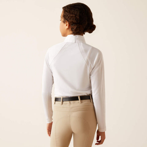 Ariat Youth Sunstopper Show Shirt 3.0 | White