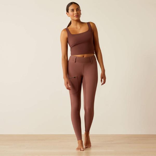Ariat Boreas 2.0 Half Grip Tight | Marron