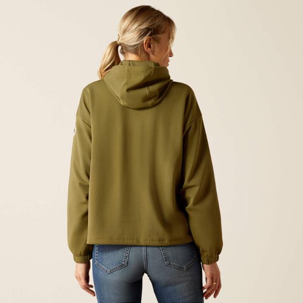 Ariat Moraga Hoodie | Winter Moss