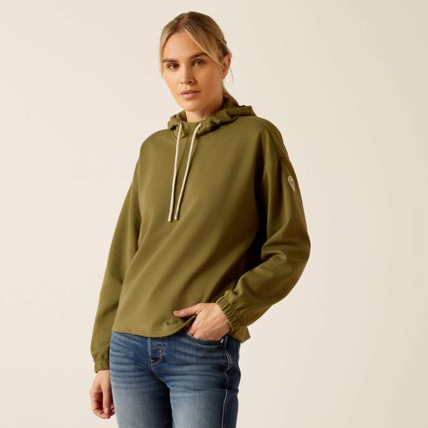 Ariat Moraga Hoodie | Winter Moss