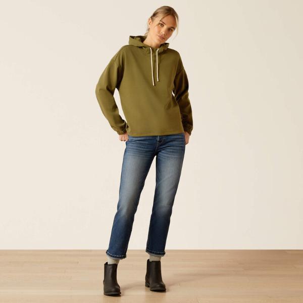 Ariat Moraga Hoodie | Winter Moss