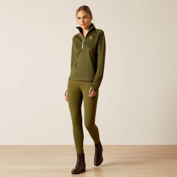 Ariat Tek Team 1/2 Zip Sweatshirt | Winter Moss