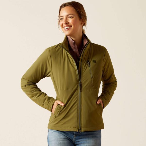 Ariat Rion StretchShell Insulated Jacket | Winter Moss