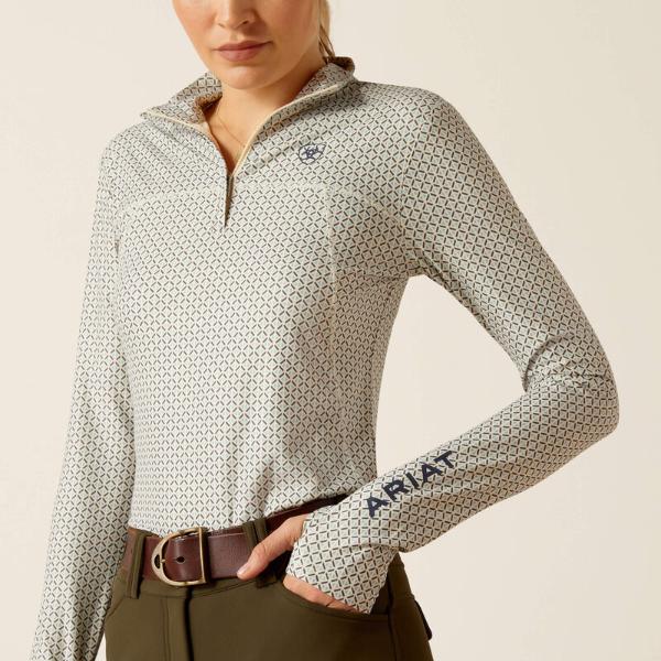 Ariat Lowell 3.0 1/4 Zip Baselayer | Deco Geo