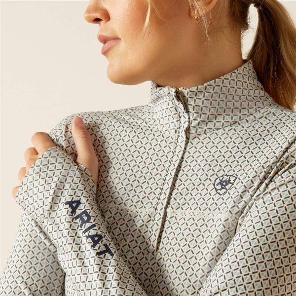 Ariat Lowell 3.0 1/4 Zip Baselayer | Deco Geo