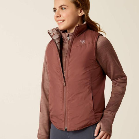 Ariat Youth Bella Reversible Insulated Vest | Scattering Horses
