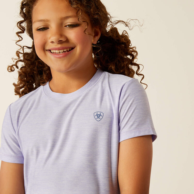 Ariat Youth Laguna Short Sleeve T-Shirt | Lavender