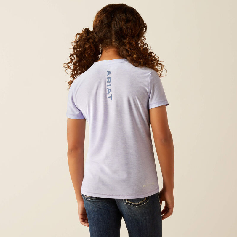 Ariat Youth Laguna Short Sleeve T-Shirt | Lavender