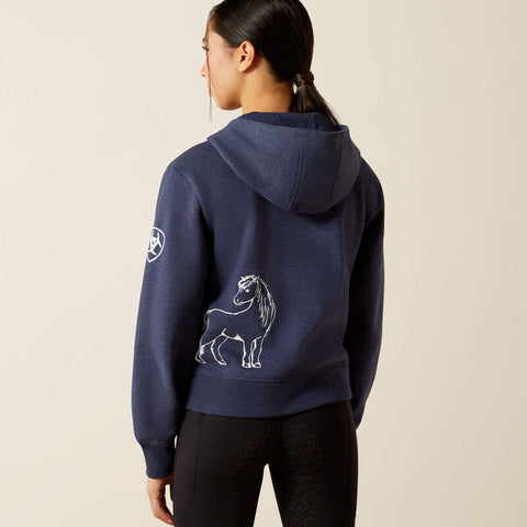 Ariat Kids Spiffy Full Zip Sweatshirt