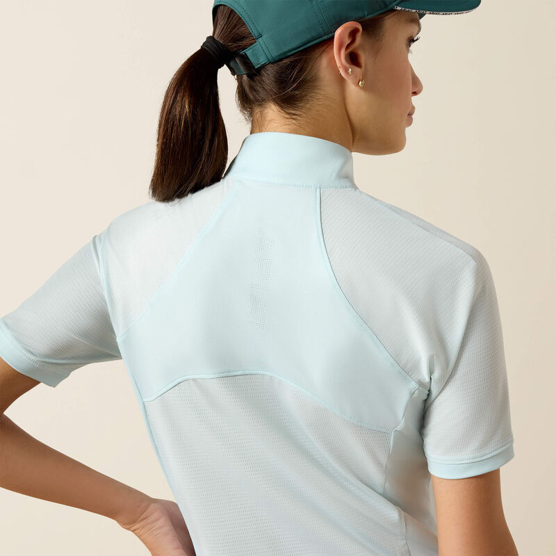 Ariat Soquel 1/4 Zip Baselayer - Starlight Blue