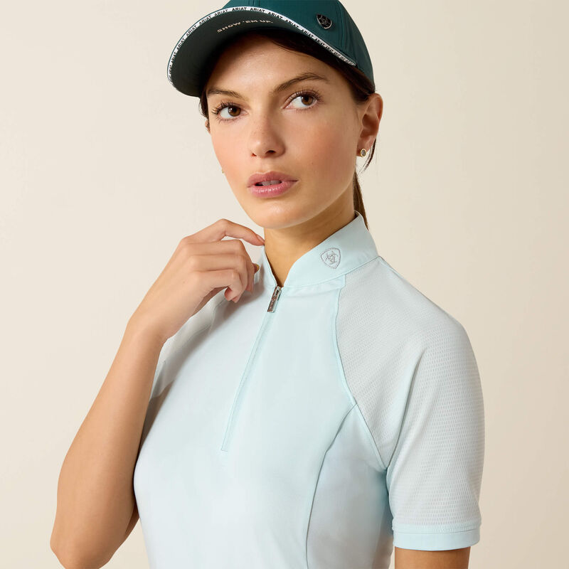 Ariat Soquel 1/4 Zip Baselayer - Starlight Blue