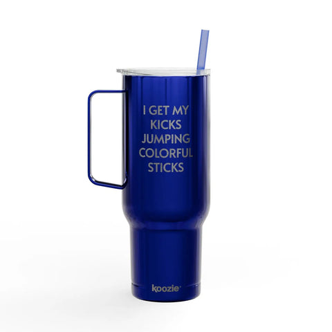Insulated Tumbler with Lid, 40oz - Kicks/Sticks