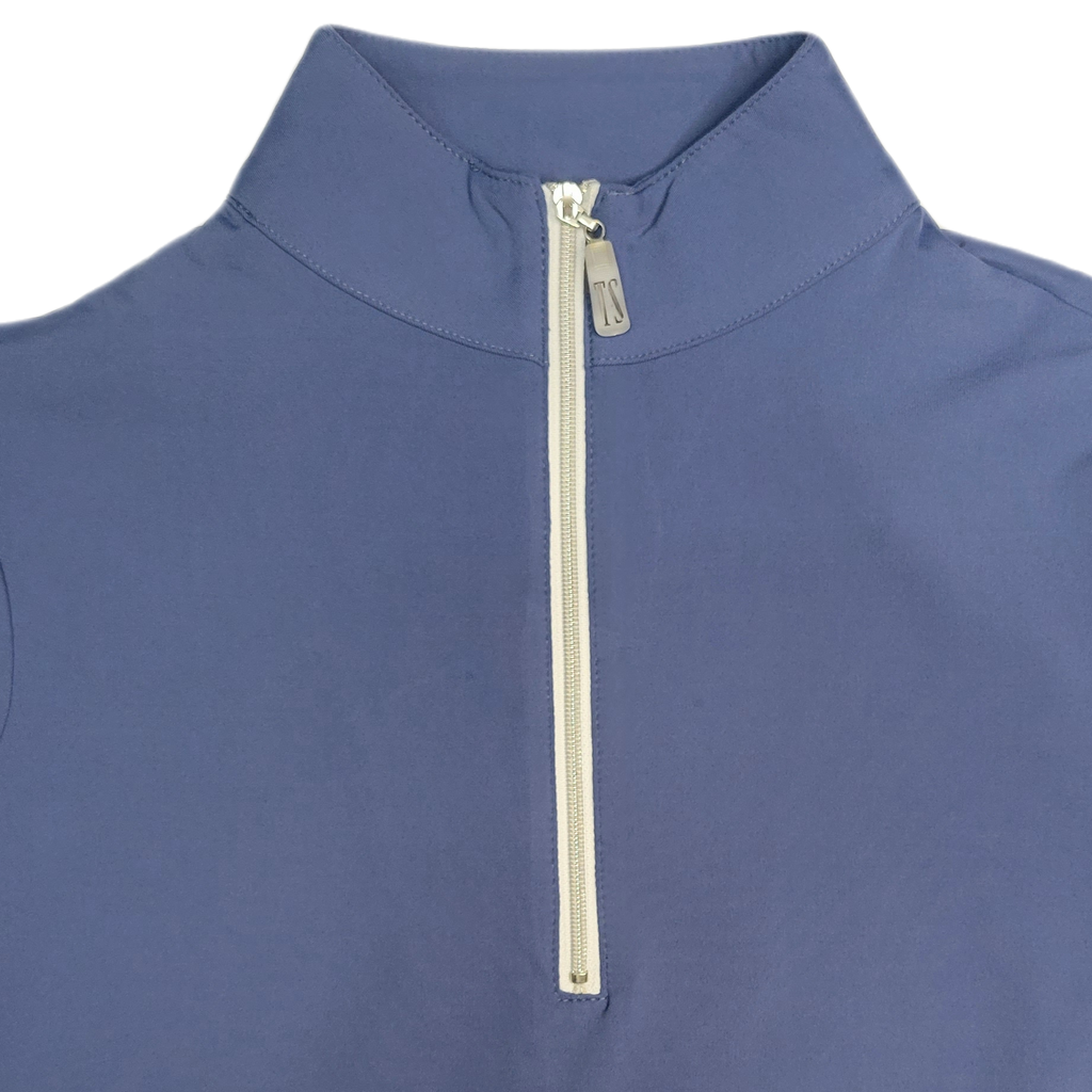 Tailored Sportsman IceFil Short Sleeve Riding Shirt - You Do Blue w/