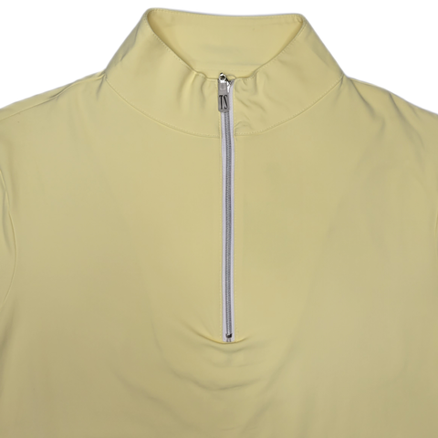 Tailored Sportsman IceFil Short Sleeve Riding Shirt - Butter w/