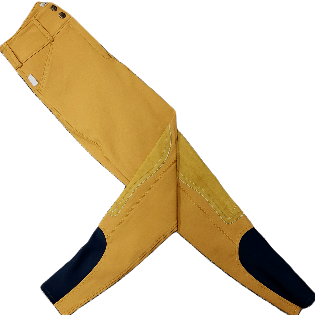 Tailored Sportsman Trophy Hunter Sock Bottom Breeches Vicuna w/ Tan