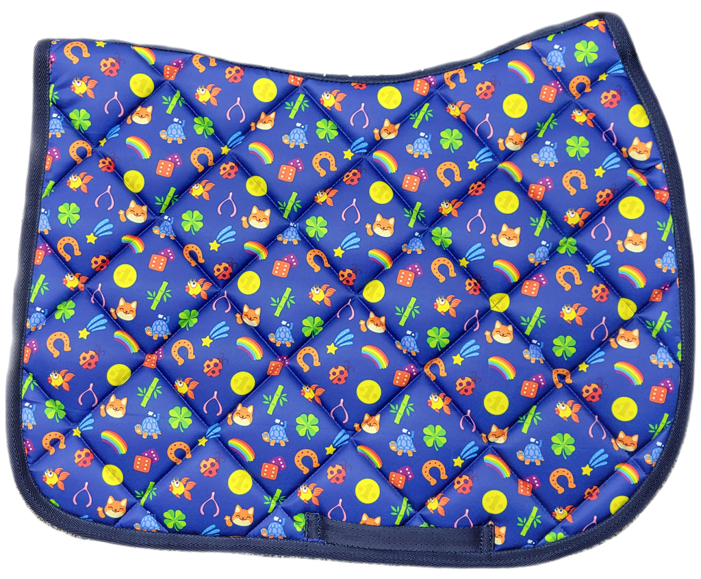 Dreamers & Schemers Saddle Pad | Lucky Duck