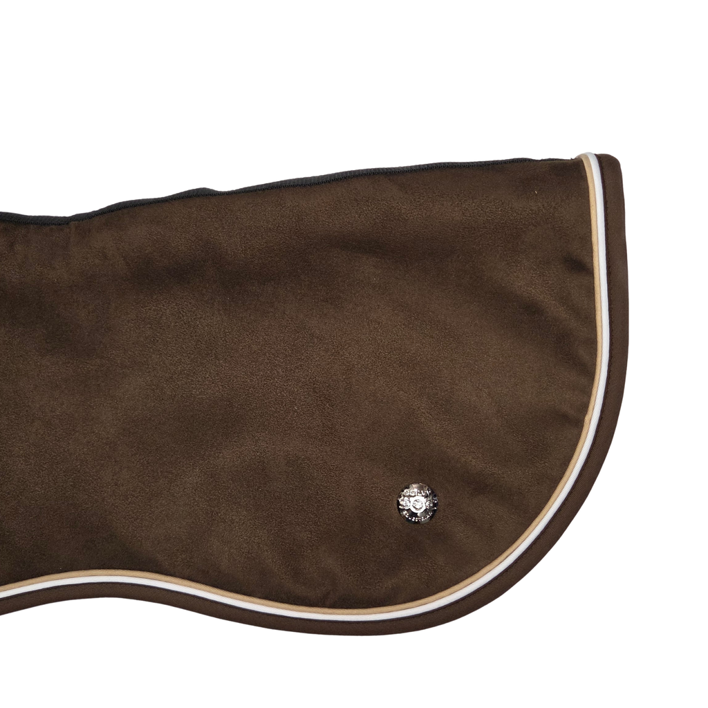 Ogilvy Jump Half Pad - Chocolate/Tan/White/Chocolate