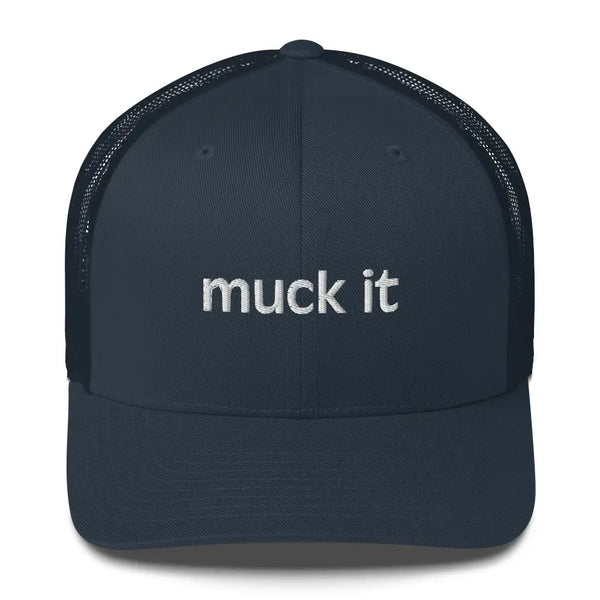 Retro Trucker Cap/Embroidered - Muck It