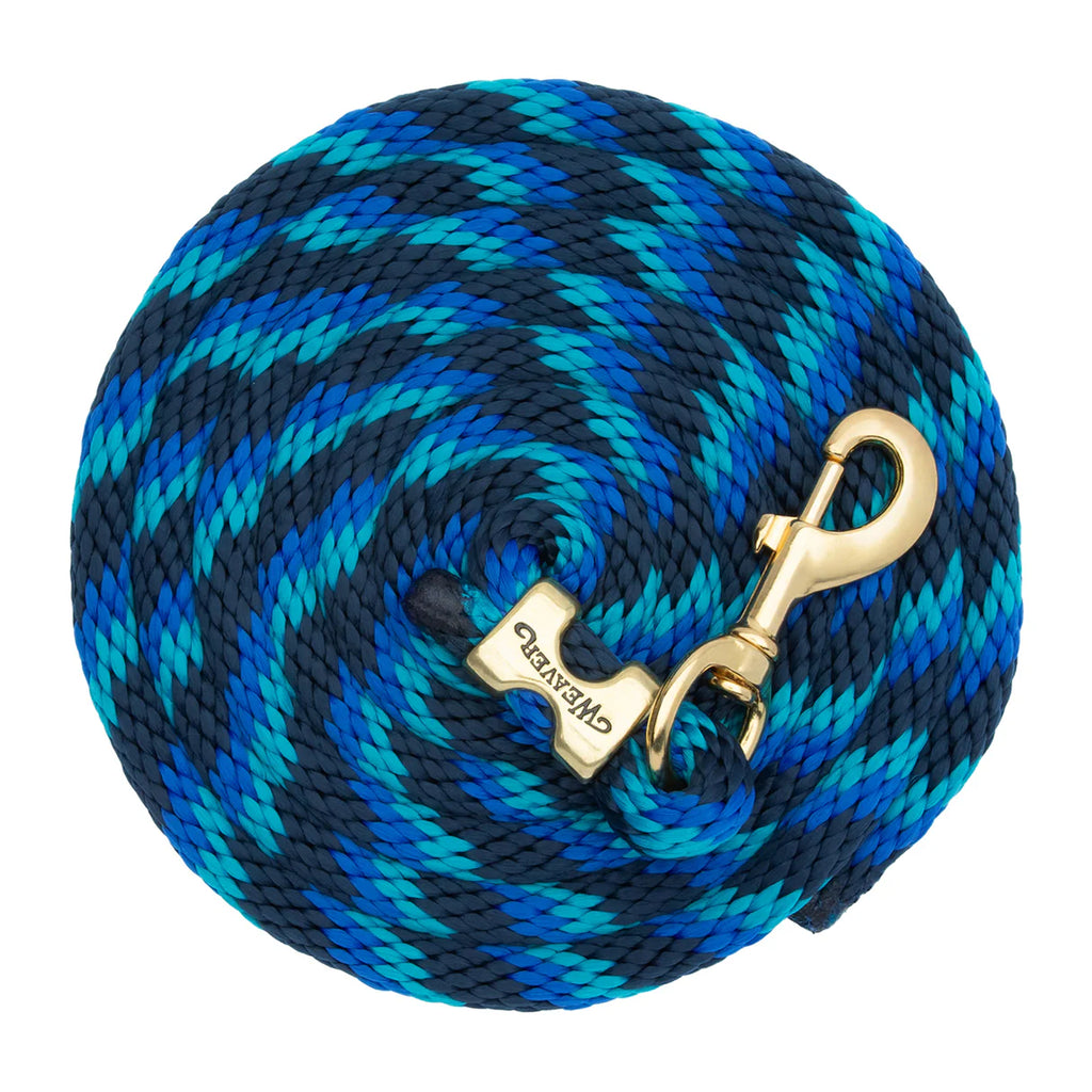 Weaver Poly Lead Rope with a Solid Brass 225 Snap