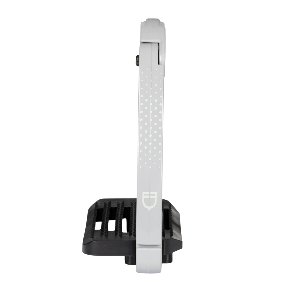 Equestro Junior Stirrups - side opening and wide tread