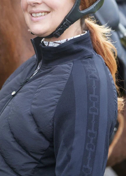Kerrits EquiTech Hybrid Quilted Riding Jacket | Black