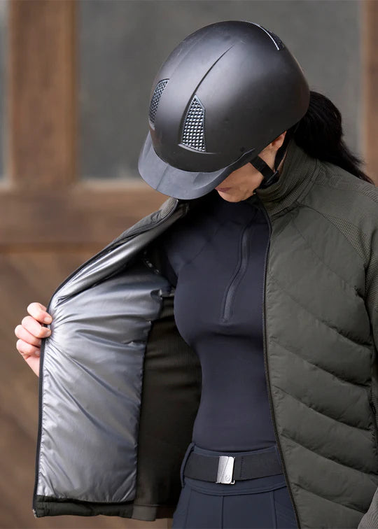 Kerrits EquiTech Hybrid Quilted Riding Jacket | Fir