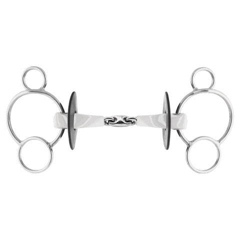 Herm Sprenger | Nathe 3 Ring Bit - Double Jointed | 5.25"
