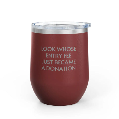 Wine Tumbler, 12oz - Entry Fee