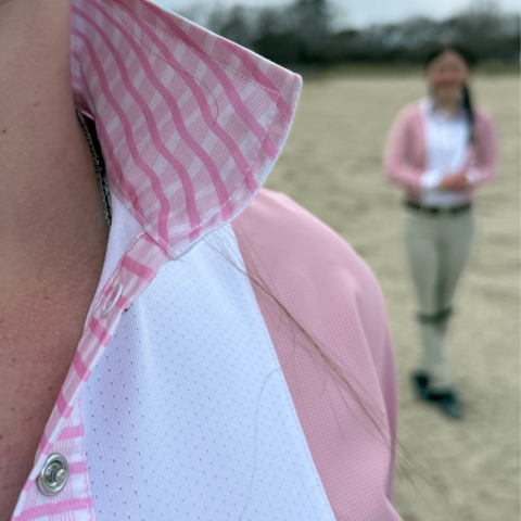 Essex Classics Ladies “Luna II” Pink Long Sleeve Show Shirt