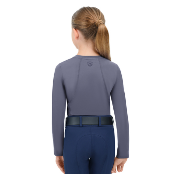 R.J. Classics Girls Jordyn Jr. Crew Neck Shirt - Blue Granite