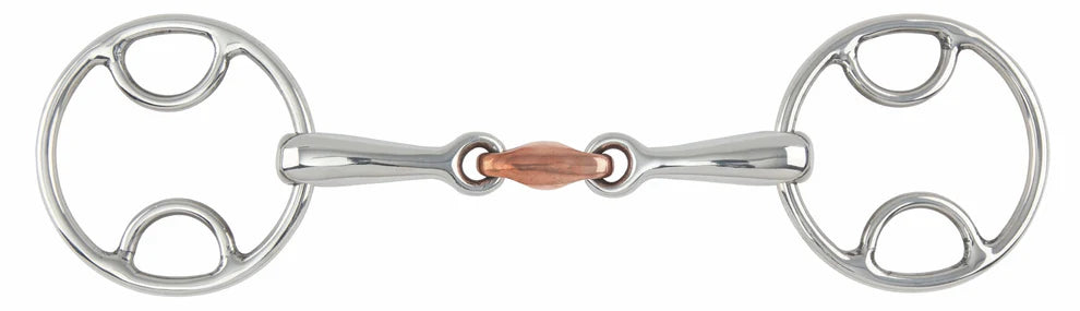 Shires Bevel Bit With Copper Lozenge