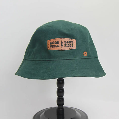 Hunt Seat Paper Co. Bucket Hat - Good Vibes Bomb Rides