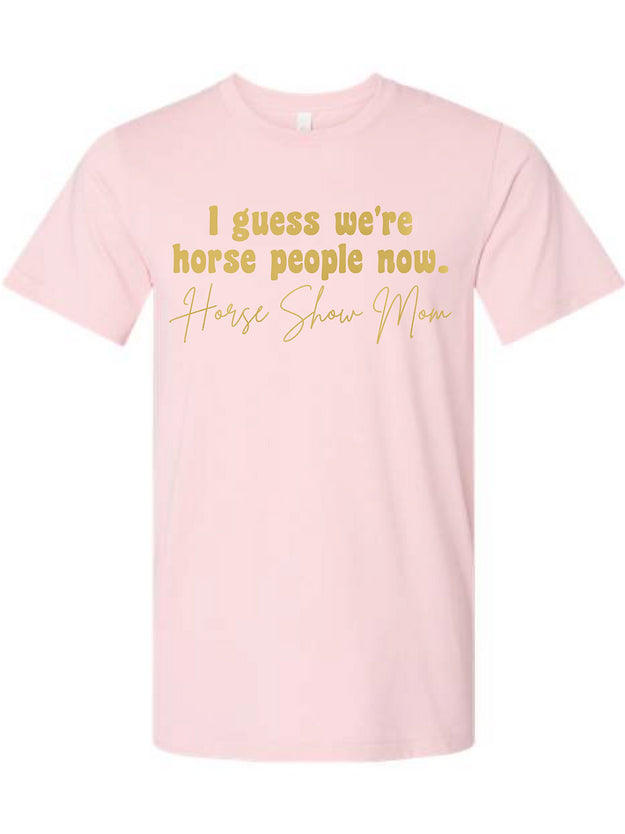 Equine & Design | Horse Show Mom Short Sleeve Tee