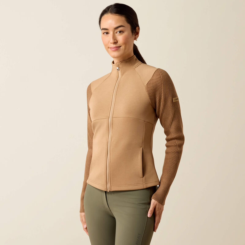 Ariat Skadi Full Zip - Tiger's Eye