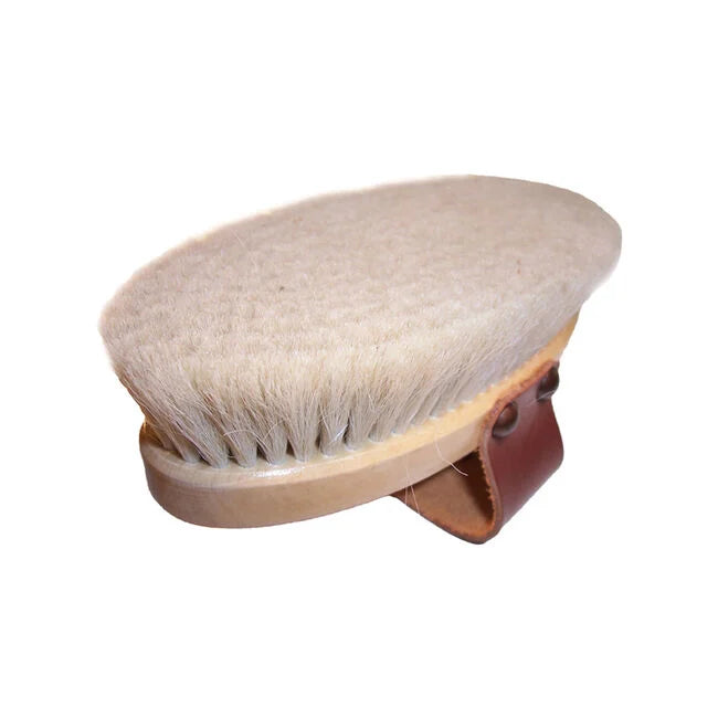 Hill Goat Hair Brush with Leather Strap