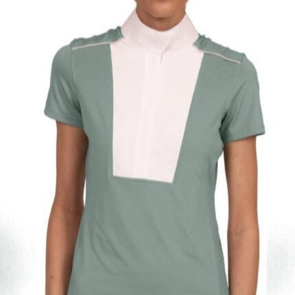 Chestnut Bay Ladies SkyCool® Liberty Short Sleeve Show Shirt - Sage