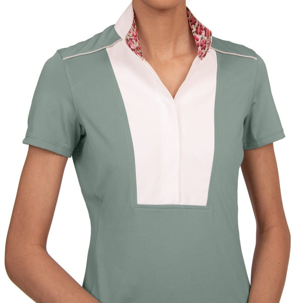 Chestnut Bay Ladies SkyCool® Liberty Short Sleeve Show Shirt - Sage